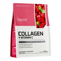 OstroVit Kolagen Wołowy Hydrolizowany 8700 mg + Witamina C 400 g
