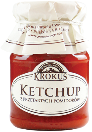 Ketchup Bezglutenowy 180 g - Krokus zdjęcie 1