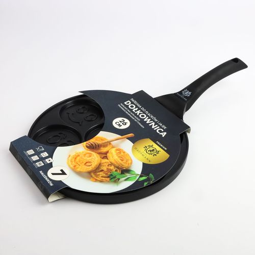 PATELNIA DO NALEŚNIKÓW PLACKÓW PANCAKES JAJEK HAMBURGERÓW ZE WZORAMI EMOJI na Arena.pl