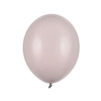 Balony pastelowe ciepły szary strong, 27 cm 3 szt.
