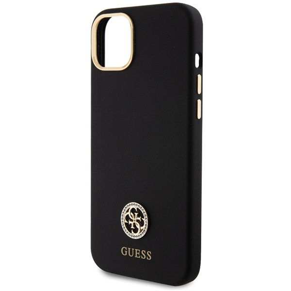 Etui Guess do iPhone 15 Plus, iPhone 14 Plus, Czarny zdjęcie 6