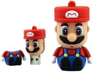 PENDRIVE USB SZYBKI FLASH DRIVE ULTRA PAMIĘĆ ZAWIESZKA PREZENT MARIO 16GB