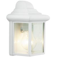 Zewnętrzny kinkiet Nissie 91018A05 latarenka vintage IP23 biały