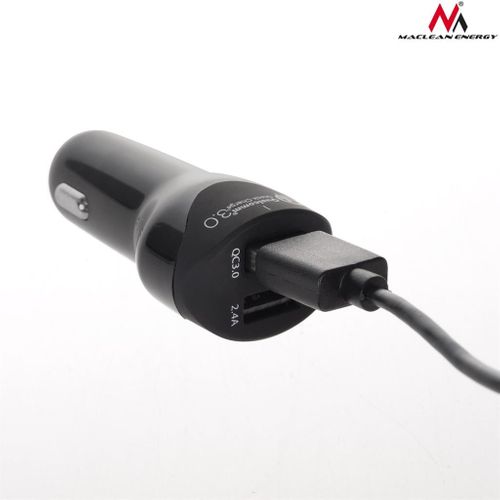 Maclean MCE156 Ładowarka samochodowa max4,8A 2xUSB Qualcomm Quick Charge QC 3.0 na Arena.pl