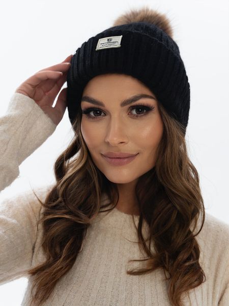 czapka ptn hat-08-7736 black zdjęcie 2