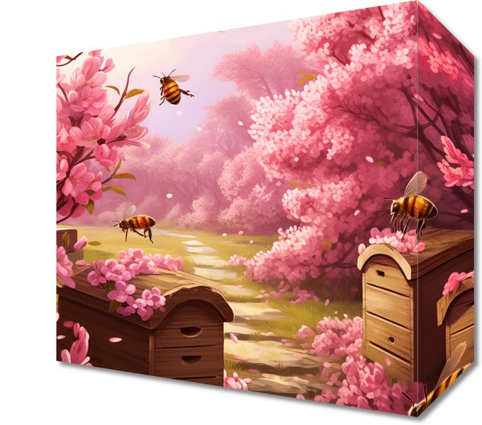 Obraz 20x20cm Życie w Ulach zdjęcie 1