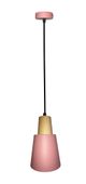 Faro lampa wisząca 1x40W E27 rózówy