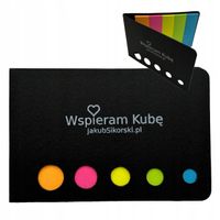 GADŻET REKLAMOWY JakubSikorski - KARTECZKI SAMOPRZYLEPNE Memo