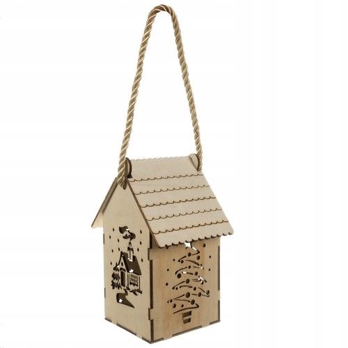 LED Lampion Adwentowy Drewniany Roraty Latarenka Dekoracja Świąteczna na Arena.pl