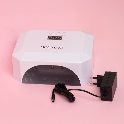 SEMILAC PROFESJONALNA LAMPA UV LED DO PAZNOKCI HYBRYDY ŻELE MANICURE 24W/48 na Arena.pl