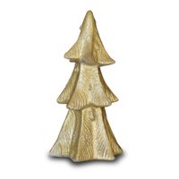 CHOINKA GIPSOWA ZŁOTA 30CM