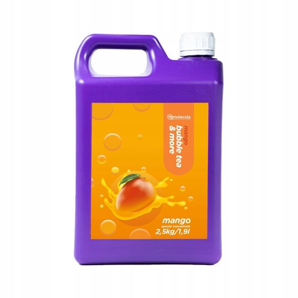 SYROP DO BUBBLE TEA 2.5 KG KONCENTRAT SOK MANGO zdjęcie 1