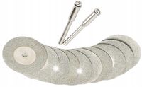 ZESTAW TARCZE DIAMENTOWE TNĄCE DO MULTI MINI SZLIFIERKI FREZARKI 30mm 12el