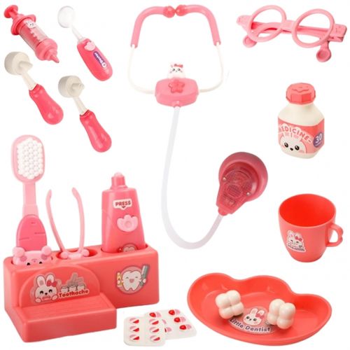 WOOPIE Zestaw Małego Dentysty Głowa Jednorożca Akcesoria na Arena.pl