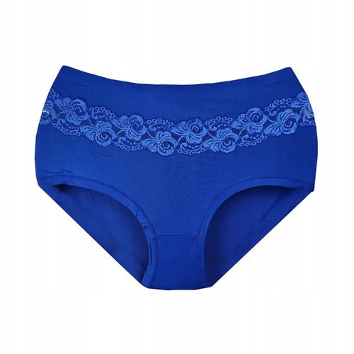 6x ODDYCHAJĄCE BAMBUSOWE MAJTKI FIGI KORONKOWE Z WYSOKIM STANEM 3XL #25 na Arena.pl