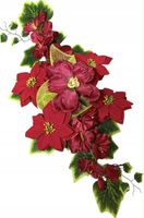 KOMPOZYCJA NA CMENTARZ STROIK GRÓB WIĄZANKA KWIATY SZTUCZNE BUKIET