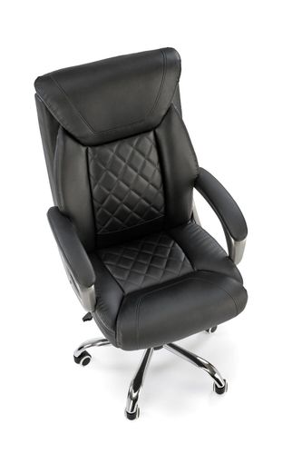 Fotel biurowy Einar PU czarny na Arena.pl