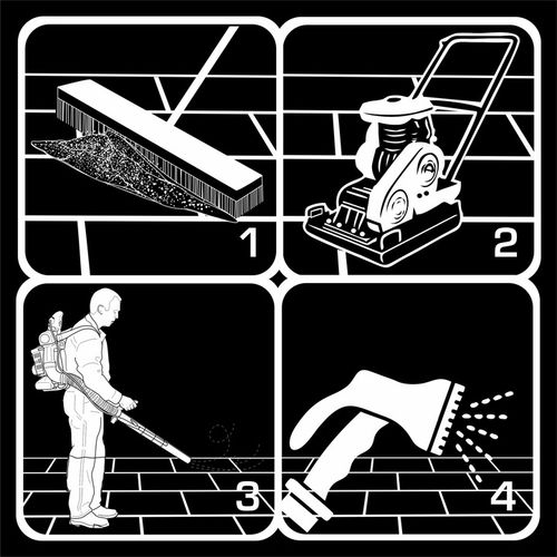 Piasek Polimerowy SandBruk Fuga Do Kostki Brukowej Płyt Jasny Szary 20 na Arena.pl