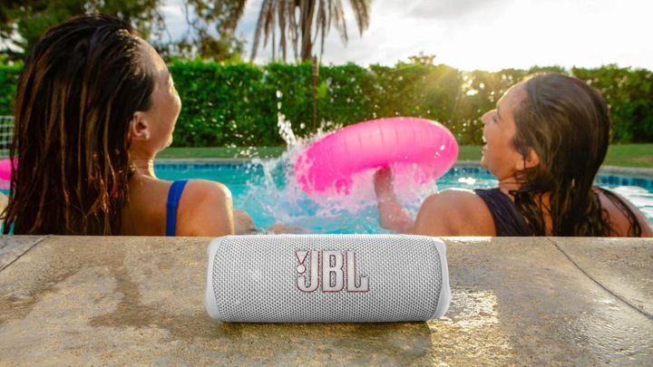 Głośnik przenośny JBL Flip 6 biały 30 W zdjęcie 2