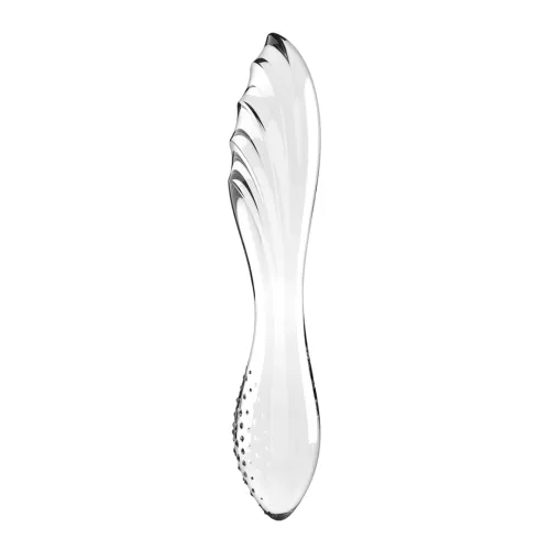 satisfyer dazzling crystal 1 przezroczysta szklana forma intymna na Arena.pl