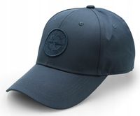 Czapka z daszkiem bejsbolówka KOMPAS bawełniana na lato GRANAT Pako Jeans