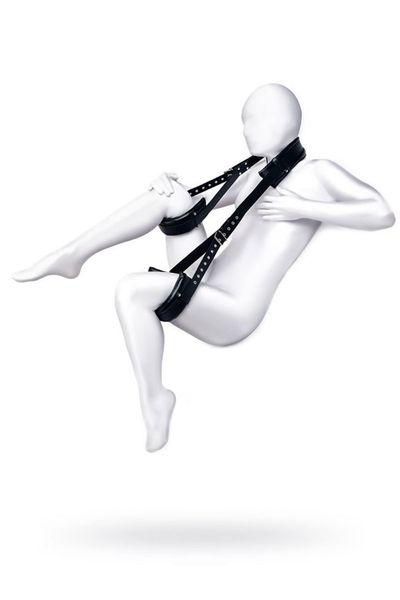Anonymo Fixing Sling, Pu Leather, Black, 145 Cm zdjęcie 3