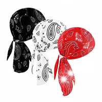 3xDurag Bandana Opaska ODDYCHAJĄCA Męska Bandama