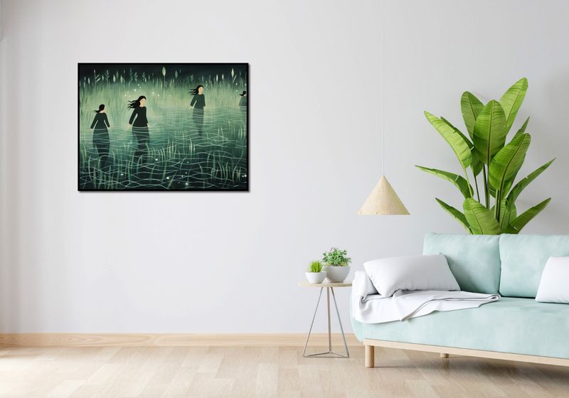 Plakat 100x75cm Pośród Ciszy zdjęcie 4