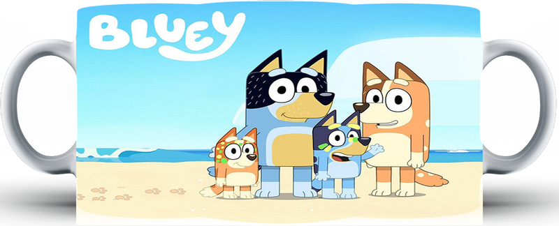Kubek ceramiczny Bluey zdjęcie 2