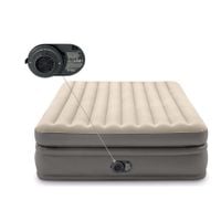 materac dmuchany welurowy z pompką 152 x 203 x 51 cm intex 64164