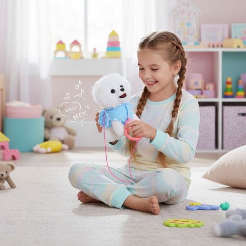 PIESEK INTERAKTYWNY Z AKCESORIAMI MELODIE DLA DZIECI OD 3 LAT na Arena.pl