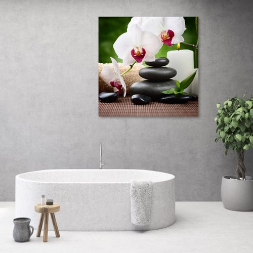 Emaga Obraz na płótnie, Orchidee zen - 30x30 na Arena.pl