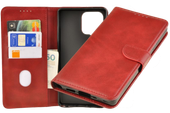 Etui portfel Wallet do Samsung Galaxy S25 Ultra czerwony