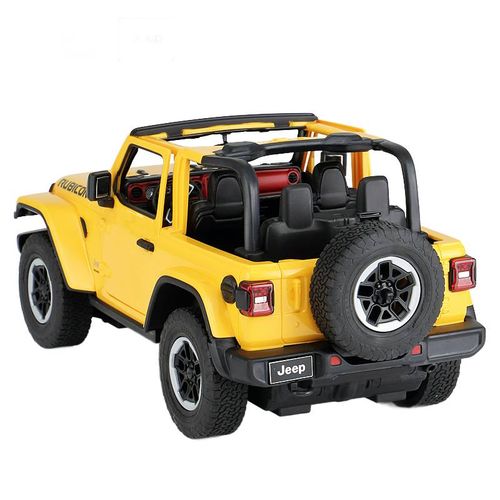 Jeep Wrangler JL R/C skala 1:14 Rastar 79400  samochód sterowany żółty na Arena.pl