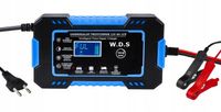Prostownik Uniwersalny 12V LCD do Akumulatorów 4 Tryby Ładowania Kraft&Dele