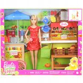 Mattel Barbie stragan farmerski