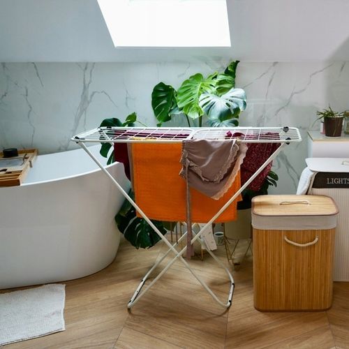 SUSZARKA Balkonowa na PRANIE Rozkładana na Ubrania Tadar Basic 182x40x86 cm na Arena.pl