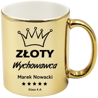 KUBEK PREMIUM Z IMIENIEM PREZENT DZIEŃ NAUCZYCIELA WYCHOWAWCY