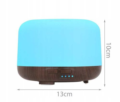 dyfuzor zapachowy - nawilżacz led z pilotem n11056 na Arena.pl