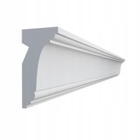 Listwa karniszowa LED 2m DLO28 10cm x 5cm maskownica osłona szyny ozdobna