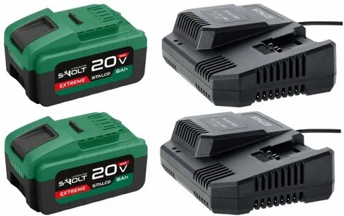 STALCO Kosiarka akumulatorowa z napędem 2x AKU 8Ah na Arena.pl