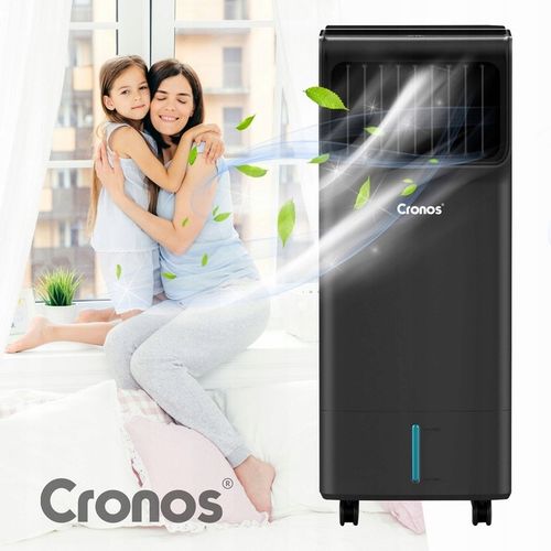 KLIMATOR KLIMATYZER PRZENOŚNY ZBIORNIK 18L 1200 m³/h CZARNY 4w1 PILOT na Arena.pl