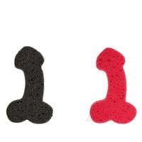 gadżet erotyczny kształt penis gąbka do kąpieli