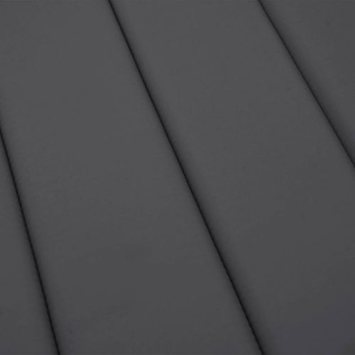 Poduszka na leżak, antracytowa, 180x60x4 cm, tkanina Oxford na Arena.pl