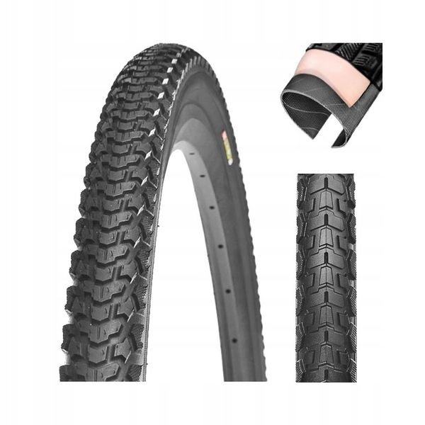 Opona rowerowa 28 700x40 42-622 WKŁADKA ANTYPRZEBICIOWA ANTYPRZEBICIE zdjęcie 1