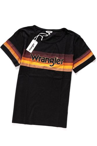 WRANGLER RETRO RAINBOW TEE BLACK W7339EV01 L na Arena.pl