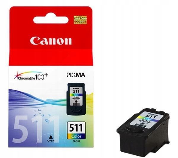 Tusz Canon CL-511 kolor 9ml zdjęcie 2