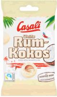 CASALI Draże Rum-Kokos Białe 100g