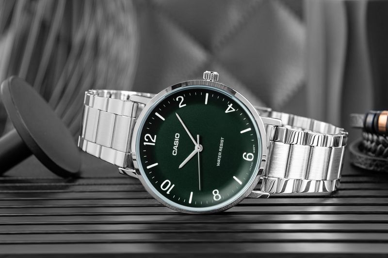 zegarek męski casio mtp-vt03d-3bdf + box zdjęcie 6