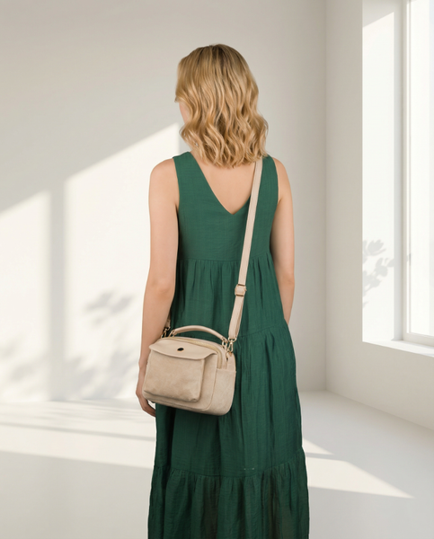 torebka ptn mx02-p-7717 dark beige zdjęcie 8